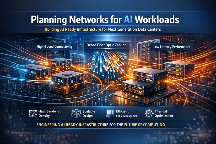 Planning Networks for AI Workloads: Building AI Ready Infrastructure for Next Generation Data Centers