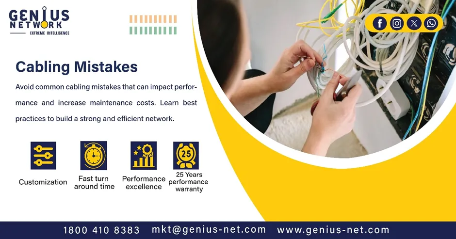 Cabling Mistakes Checklist: Avoid Errors Before They Impact Your Network